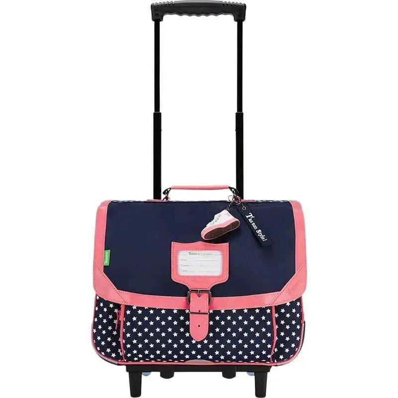 Cartable roulettes Tann's Lina 38cm - Cartable roulettes Tann's Lina 38cm - Default Title Melisac -Reims