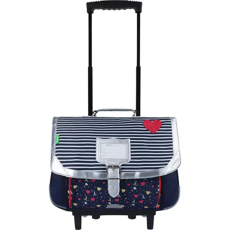 Cartable roulettes Tann's "Emilie" 38cm Tann's