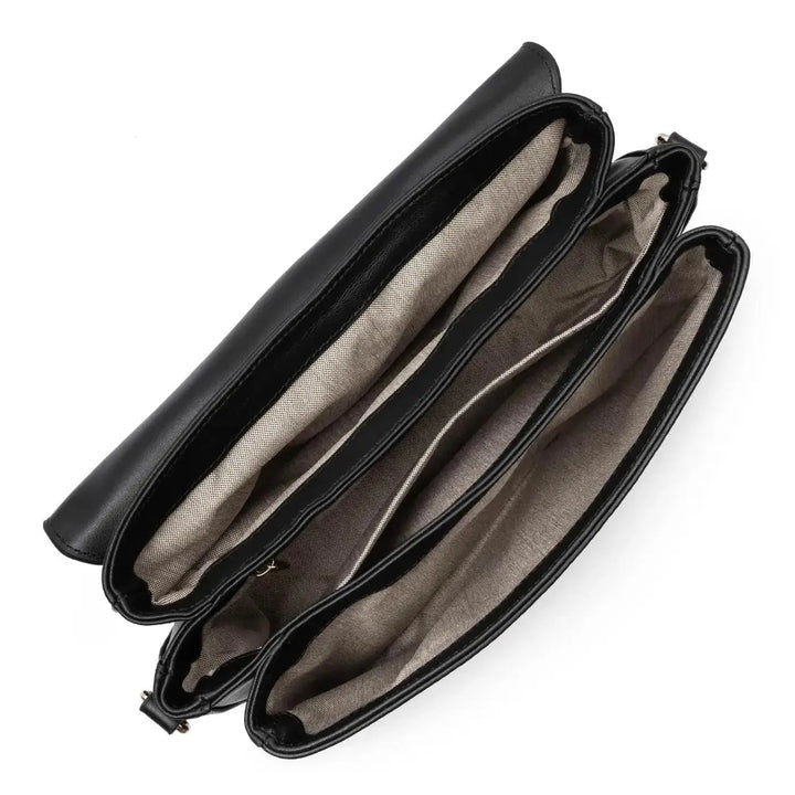 Grand Sac Trotteur Lancaster Donna Fia 531-021 - Grand Sac Trotteur Lancaster Donna Fia 531-021 - Noir Melisac -Reims