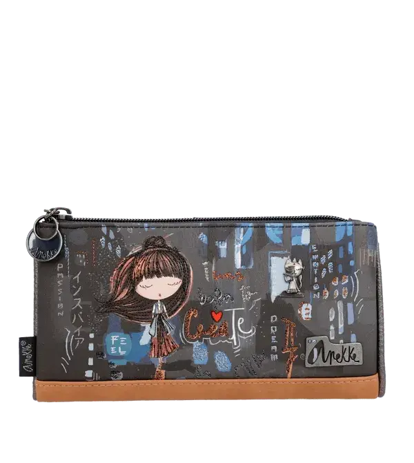 Portefeuille Anekke Contemporary 37809-906 - Portefeuille Anekke Contemporary 37809-906 - Default Title Melisac -Reims