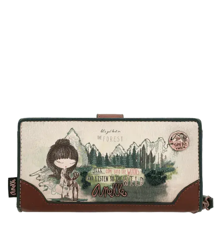 Portefeuille Anekke The Forest 35609-901 - Portefeuille Anekke The Forest 35609-901 - Default Title Melisac -Reims