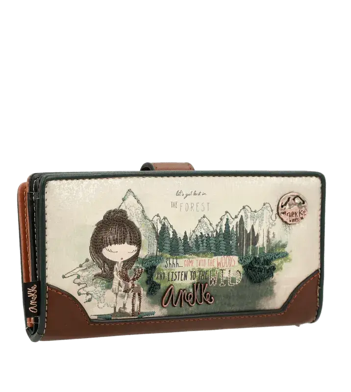 Portefeuille Anekke The Forest 35609-901 - Portefeuille Anekke The Forest 35609-901 - Default Title Melisac -Reims