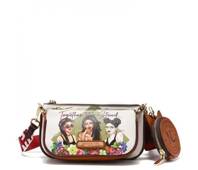 Sac 2 en 1 Nicole Lee "Together we stand" - Sac 2 en 1 Nicole Lee "Together we stand" - Default Title Melisac -Reims