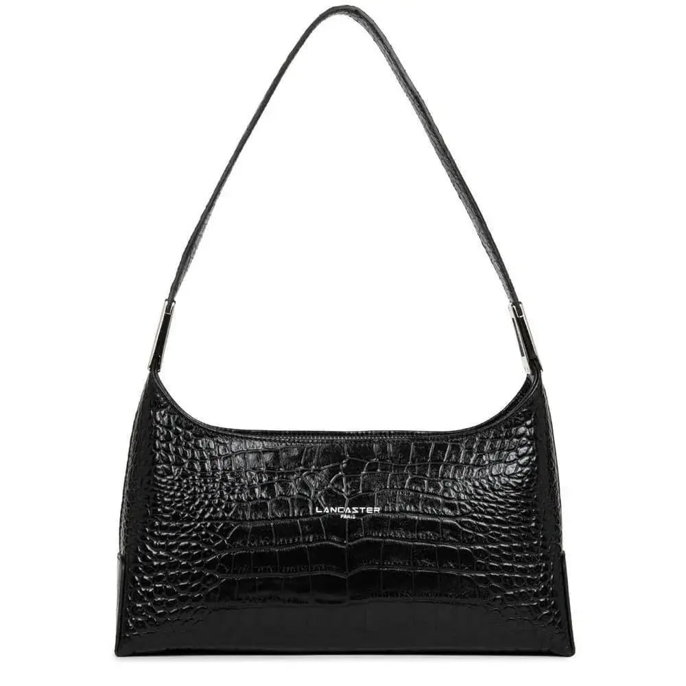 Sac Baguette Lancaster Exotic Croco 426-87 - Sac Baguette Lancaster Exotic Croco 426-87 - Noir Melisac -Reims