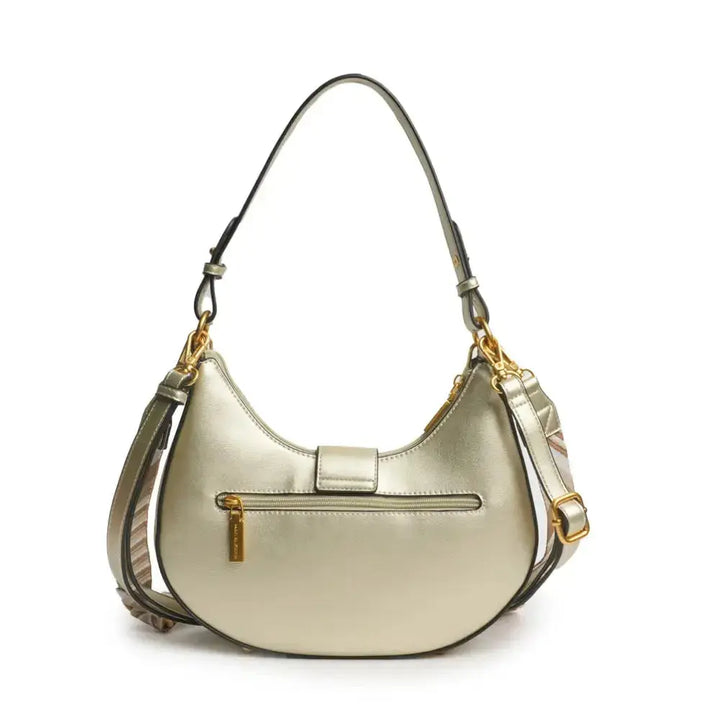 Sac Demi-lune Mac Alyster "Desinvolte" - Sac Demi-lune Mac Alyster "Desinvolte" - Nude Melisac -Reims
