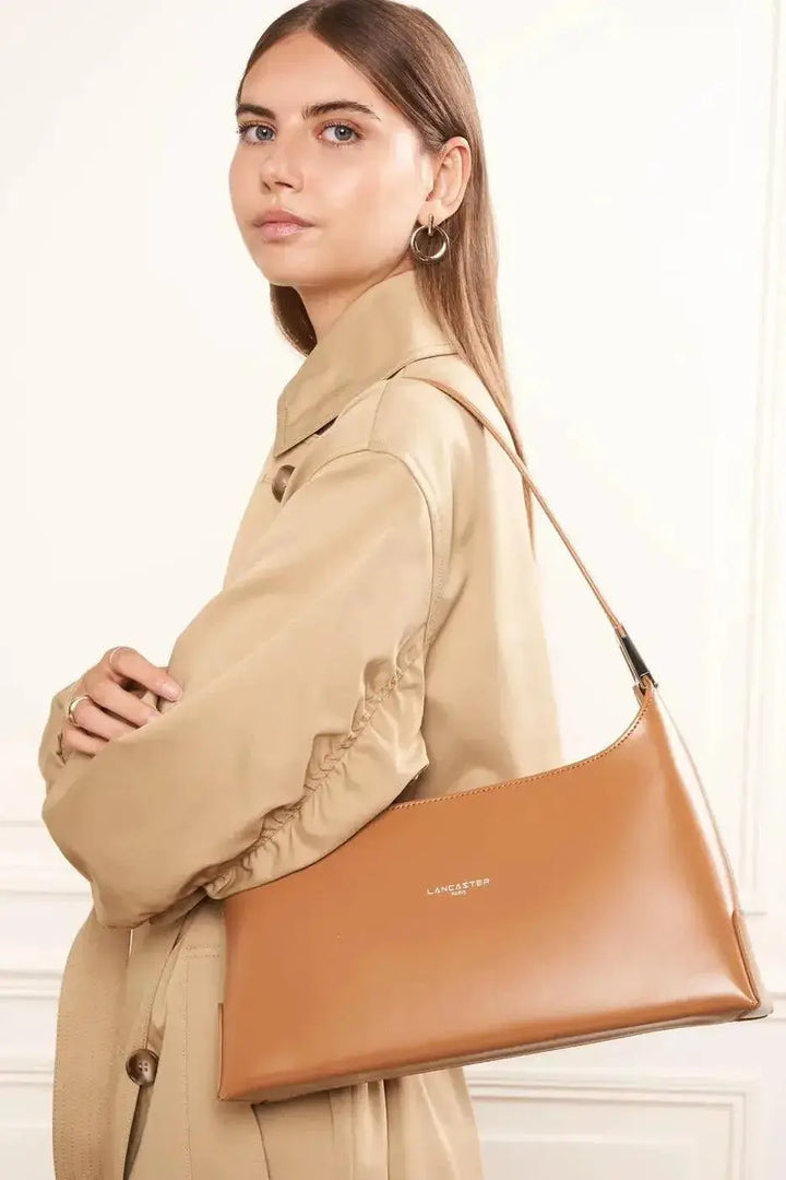 Sac Epaule Lancaster Suave Ace 433-31 - Sac Epaule Lancaster Suave Ace 433-31 - Camel Melisac -Reims