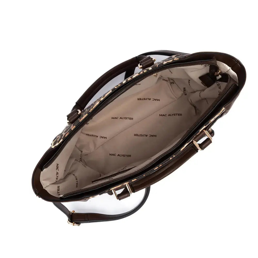 Sac Porté main Mac Alyster "Léopard" Mac Alyster