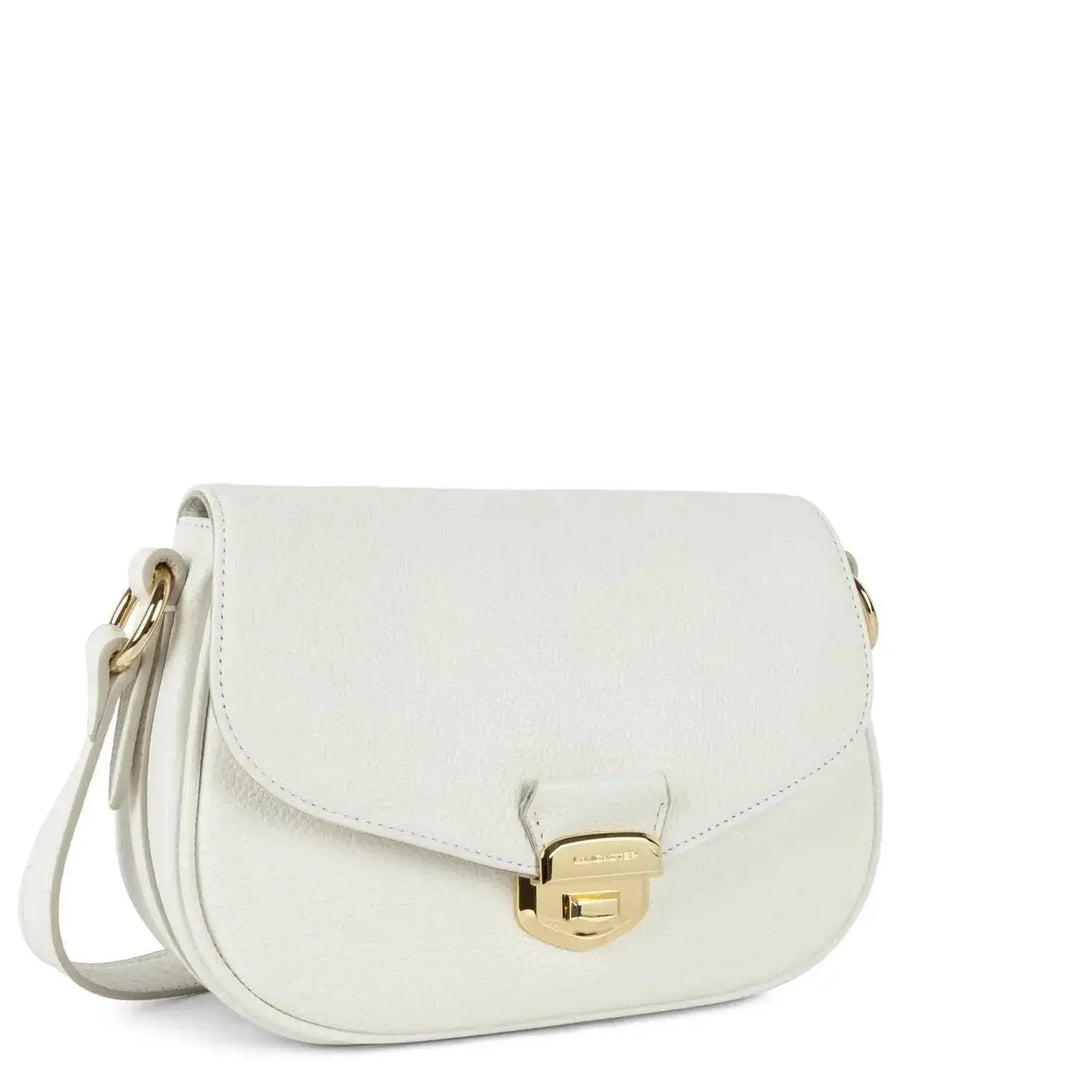 Sac Trotteur Lancaster Foulonné Milano 547-59 - Sac Trotteur Lancaster Foulonné Milano 547-59 - Blanc Cassé Melisac -Reims