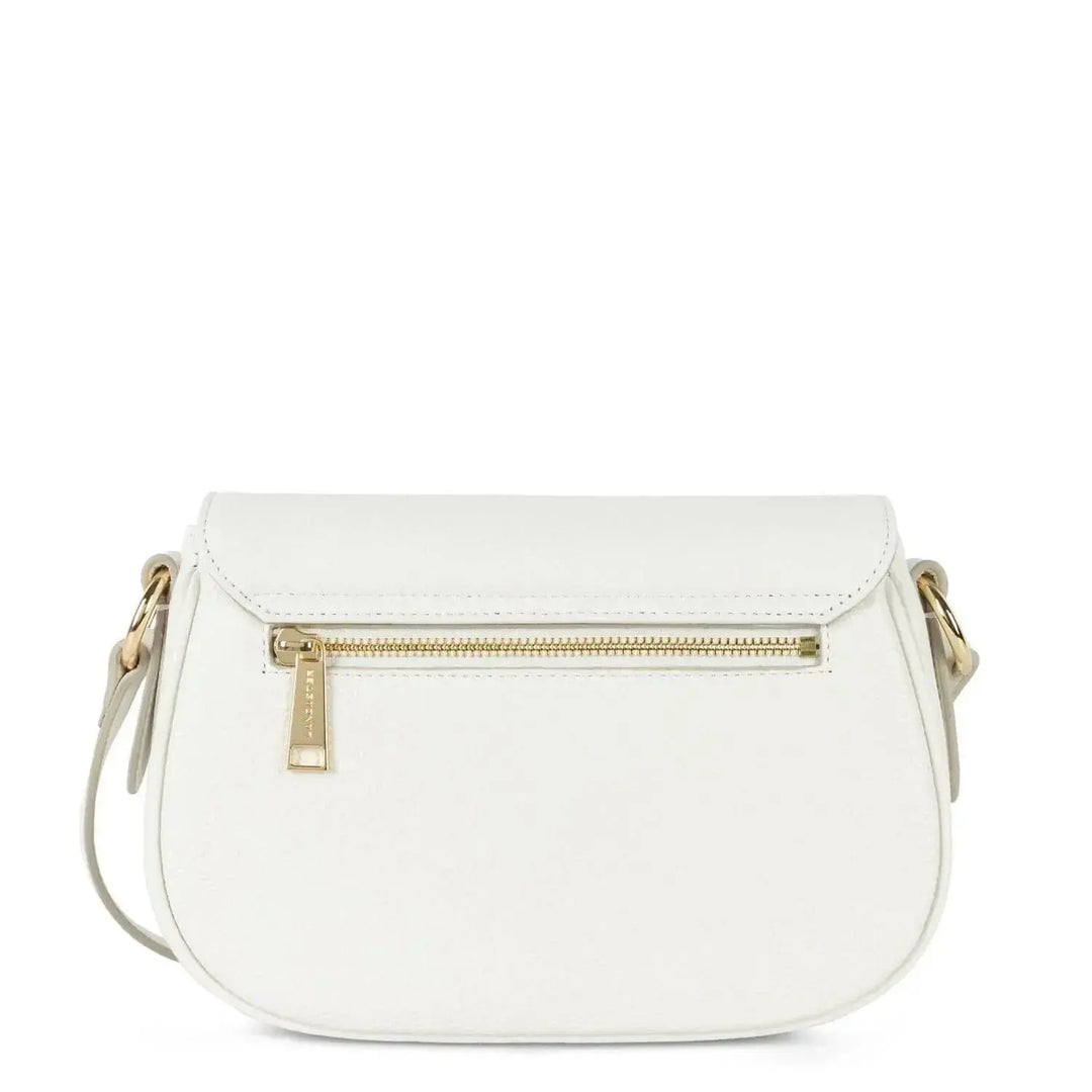 Sac Trotteur Lancaster Foulonné Milano 547-59 - Sac Trotteur Lancaster Foulonné Milano 547-59 - Blanc Cassé Melisac -Reims