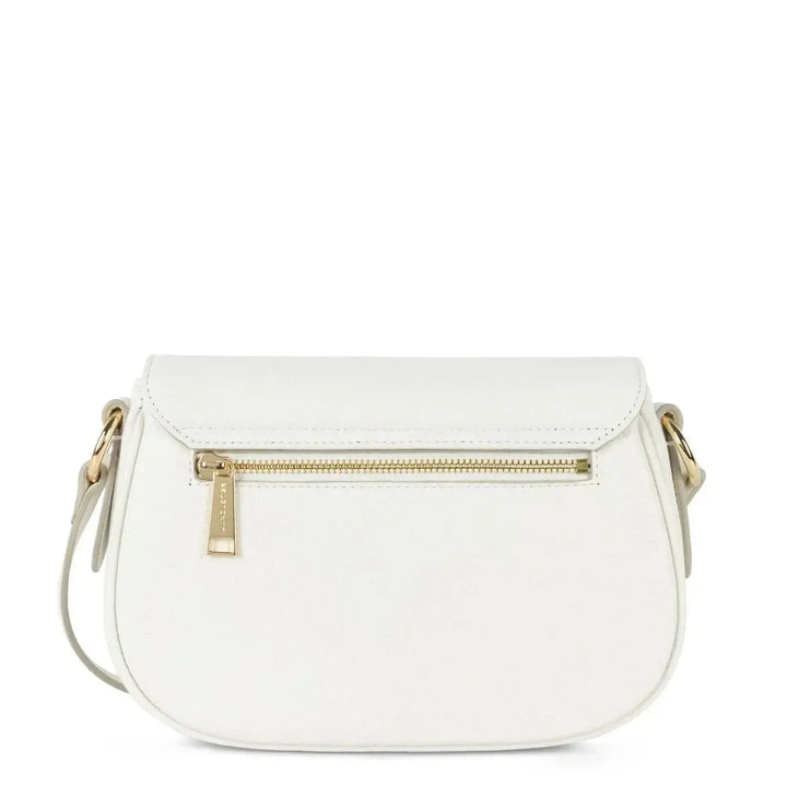 Sac Trotteur Lancaster Foulonné Milano 547-59 - Sac Trotteur Lancaster Foulonné Milano 547-59 - Blanc Cassé Melisac -Reims