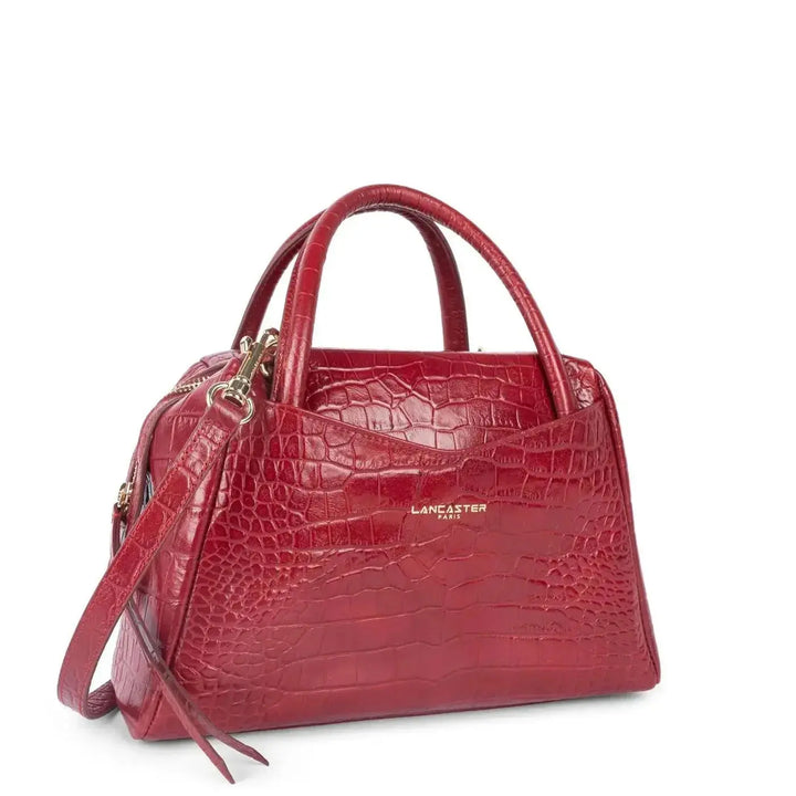 Sac à main Lancaster Exotic Croco CN 524-97 - Sac à main Lancaster Exotic Croco CN 524-97 - Noir Melisac -Reims