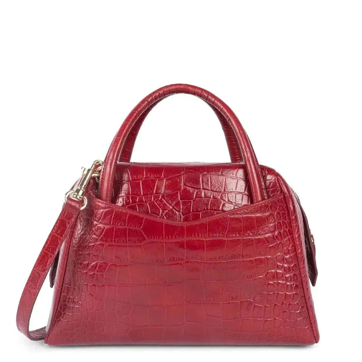 Sac à main Lancaster Exotic Croco CN 524-97 - Sac à main Lancaster Exotic Croco CN 524-97 - Noir Melisac -Reims