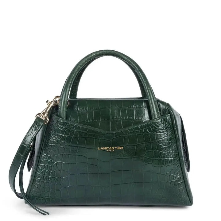Sac à main Lancaster Exotic Croco CN 524-97 - Sac à main Lancaster Exotic Croco CN 524-97 - Vert Forêt Melisac -Reims
