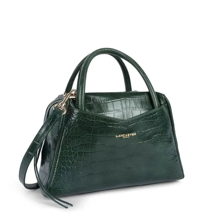 Sac à main Lancaster Exotic Croco CN 524-97 - Sac à main Lancaster Exotic Croco CN 524-97 - Noir Melisac -Reims