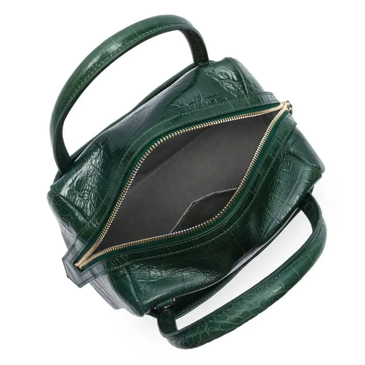 Sac à main Lancaster Exotic Croco CN 524-97 - Sac à main Lancaster Exotic Croco CN 524-97 - Noir Melisac -Reims