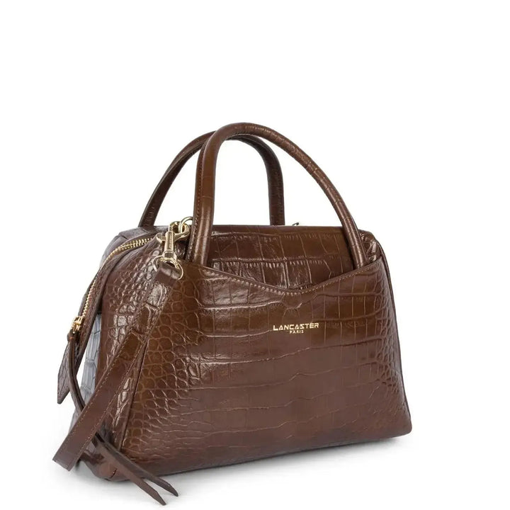 Sac à main Lancaster Exotic Croco CN 524-97 - Sac à main Lancaster Exotic Croco CN 524-97 - Noir Melisac -Reims