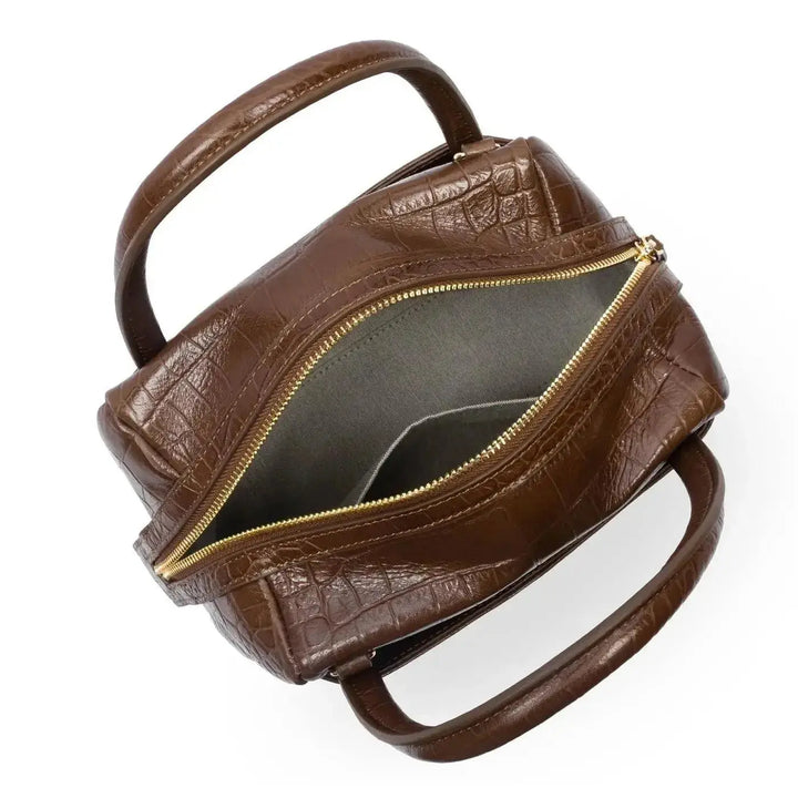 Sac à main Lancaster Exotic Croco CN 524-97 - Sac à main Lancaster Exotic Croco CN 524-97 - Noir Melisac -Reims