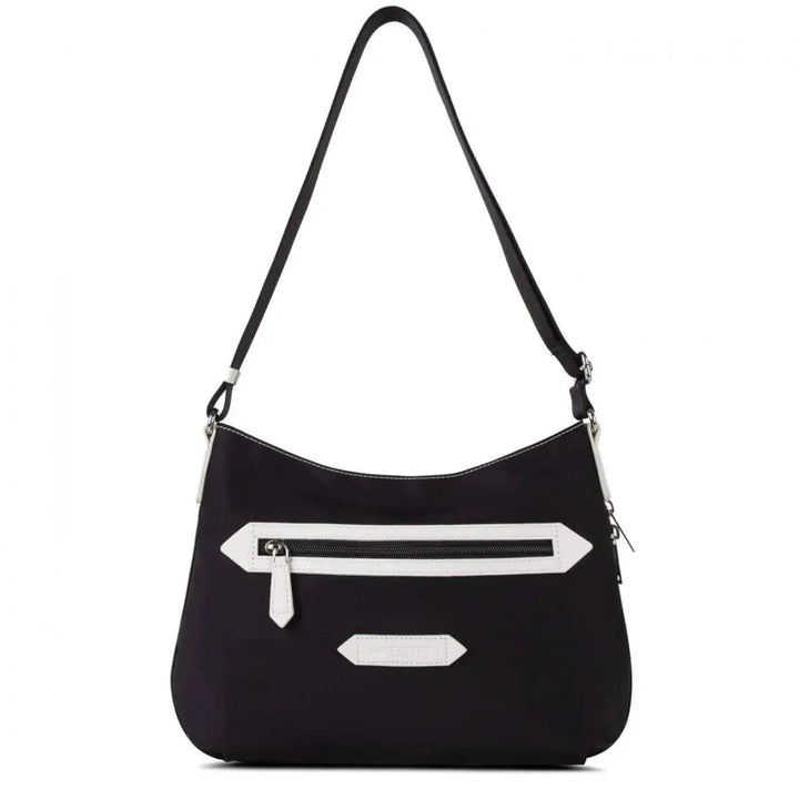 Sac bandoulière Lancaster 510-30 - Sac bandoulière Lancaster 510-30 - Noir-Galet Melisac -Reims