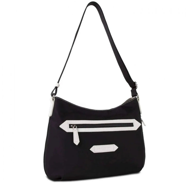 Sac bandoulière Lancaster 510-30 - Sac bandoulière Lancaster 510-30 - Noir Melisac -Reims
