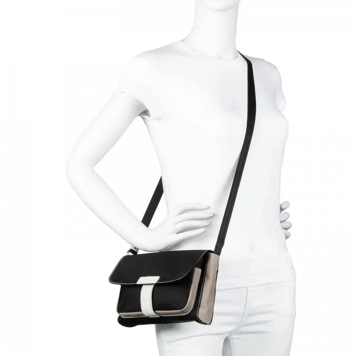 Sac bandoulière Lancaster 514-26 - Sac bandoulière Lancaster 514-26 - Noir-Galet Melisac -Reims
