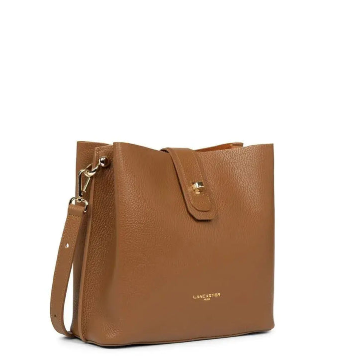 Sac seau Lancaster Foulonne Double 470-44 - Sac seau Lancaster Foulonne Double 470-44 - Camel/Orange Melisac -Reims