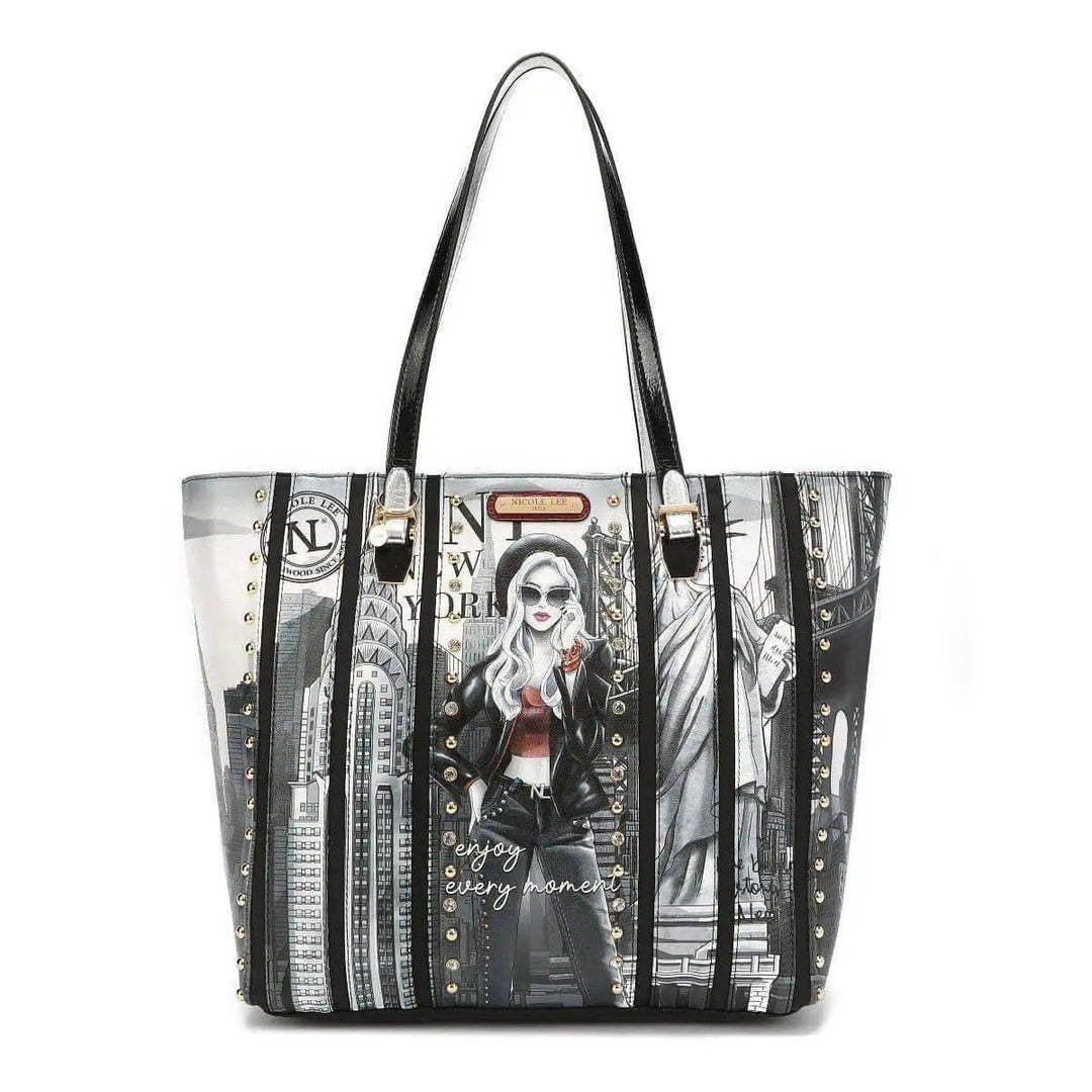 Sac shopping Nicole Lee "Life in New-York" - Sac shopping Nicole Lee "Life in New-York" - Default Title Melisac -Reims