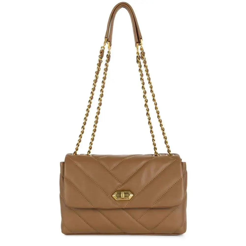 Sac trotteur Lancaster Soft Matelassé 530-26 - Sac trotteur Lancaster Soft Matelassé 530-26 - Camel Melisac -Reims