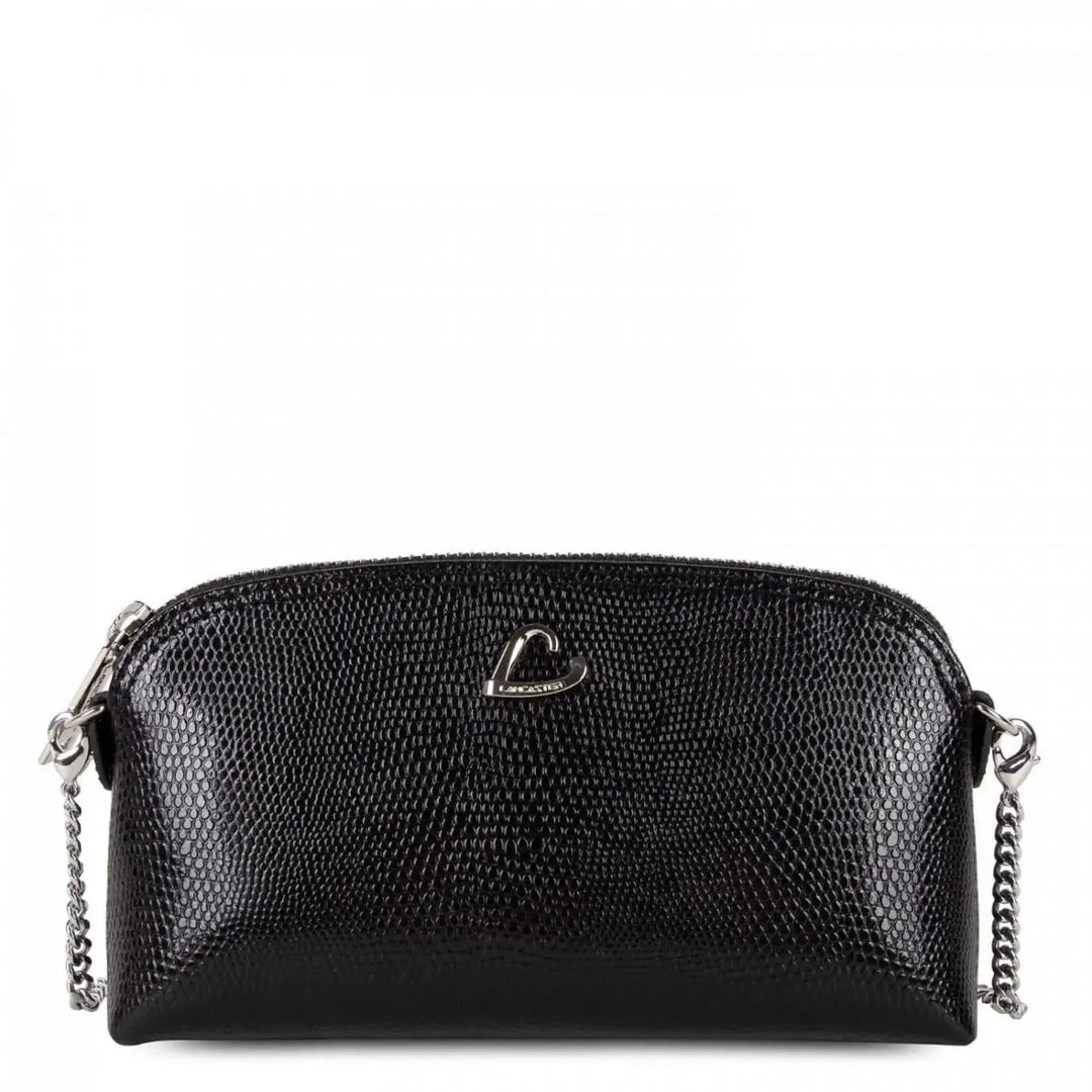 Trousse à bandoulière Lancaster Lucertola 133-02 - Trousse à bandoulière Lancaster Lucertola 133-02 - Noir Melisac -Reims