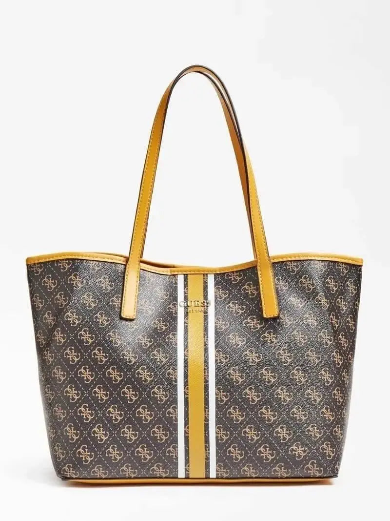 Cabas Guess Vikky Logo 4G - Cabas Guess Vikky Logo 4G - Brown Melisac -Reims