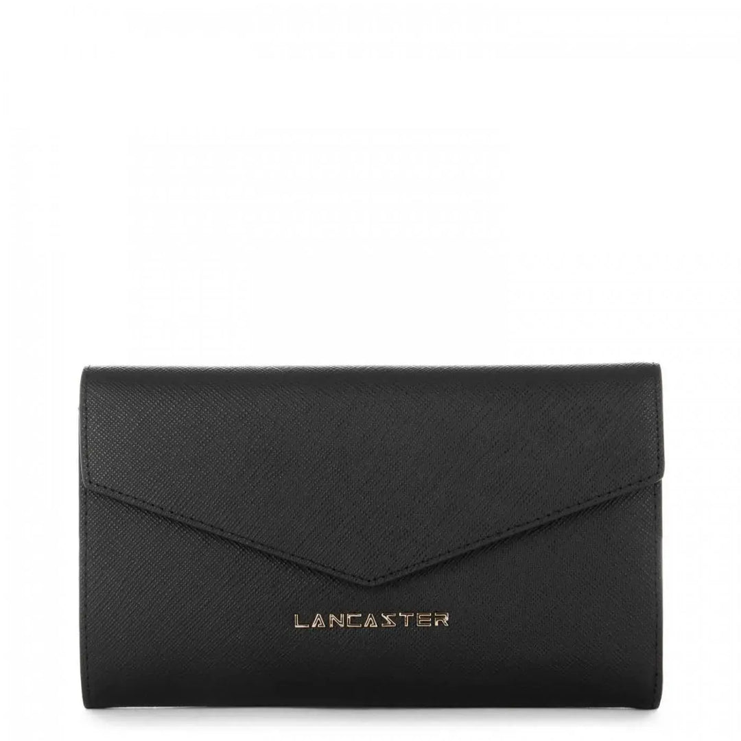 Portefeuille compagnon Lancaster Saffiano Signature 127-03 - Portefeuille compagnon Lancaster Saffiano Signature 127-03 - Noir Melisac -Reims