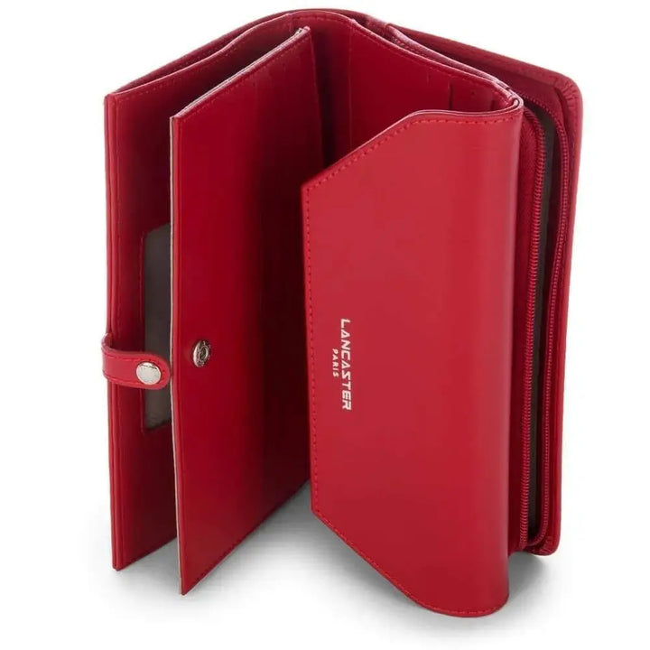 Portefeuille compagnon Lancaster Smooth 137-04 - Portefeuille compagnon Lancaster Smooth 137-04 - Noir/Nude/Vison Melisac -Reims