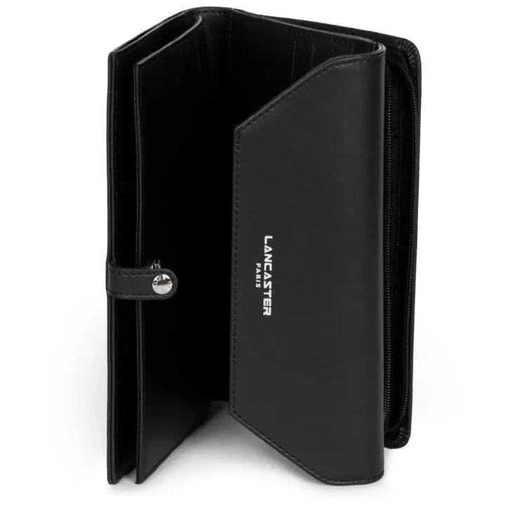 Portefeuille compagnon Lancaster Smooth 137-04 - Portefeuille compagnon Lancaster Smooth 137-04 - Noir/Nude/Vison Melisac -Reims