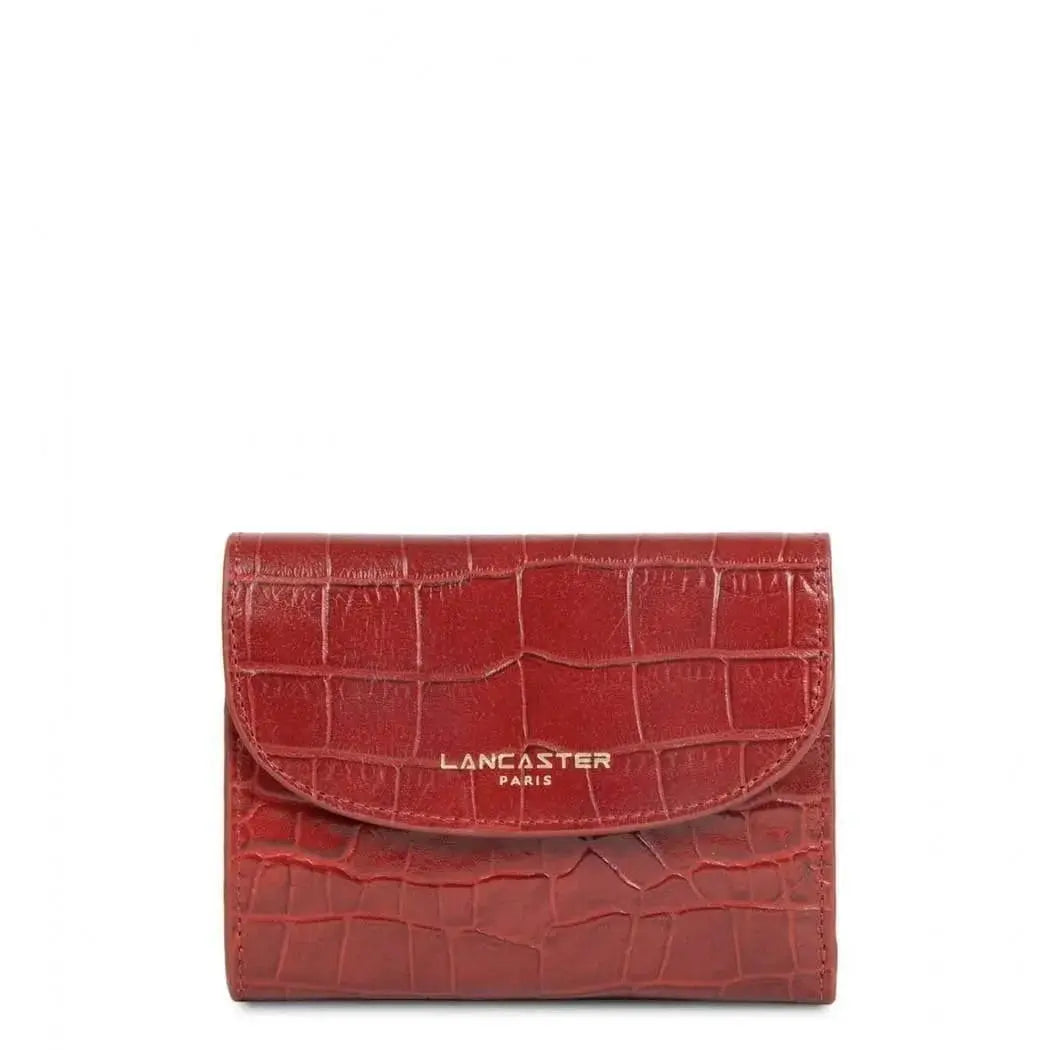 Portefeuille Lancaster Exotic Croco 124-11 - Portefeuille Lancaster Exotic Croco 124-11 - Rouge Melisac -Reims
