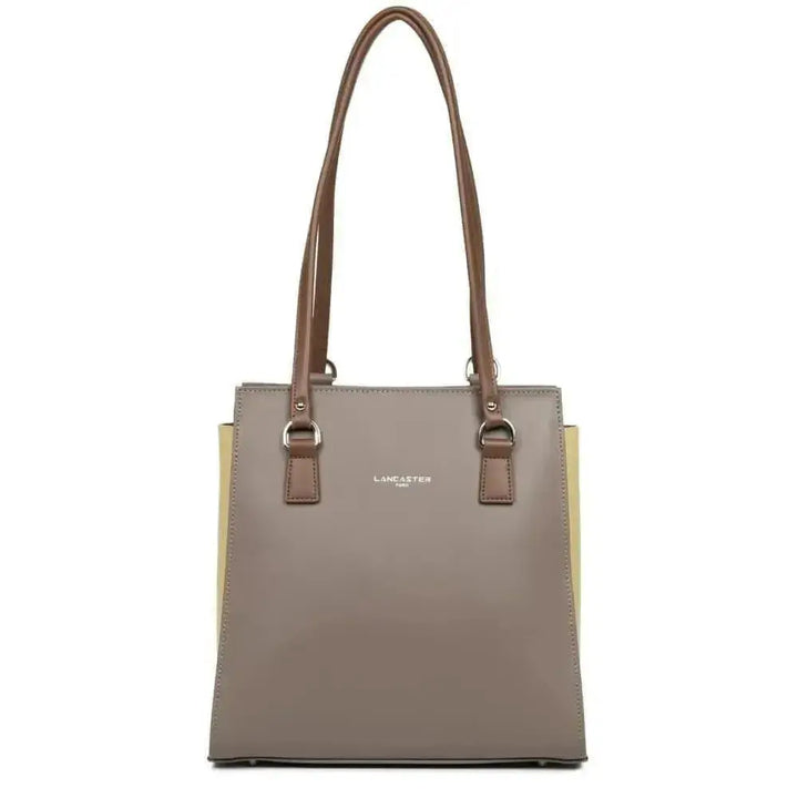 Sac à dos Lancaster Smooth 437-21 - Sac à dos Lancaster Smooth 437-21 - Taupe/Gingembre/Vison Melisac -Reims
