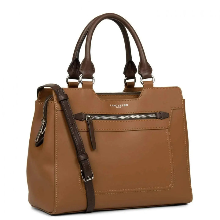 Sac à main Lancaster City Marina 523-83 - Sac à main Lancaster City Marina 523-83 - Camel Marron Melisac -Reims