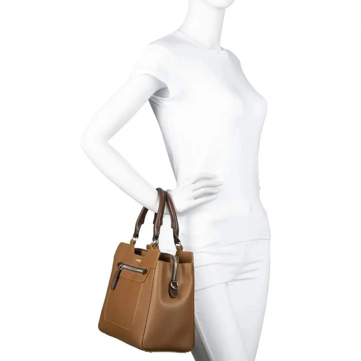 Sac à main Lancaster City Marina 523-83 - Sac à main Lancaster City Marina 523-83 - Camel Marron Melisac -Reims