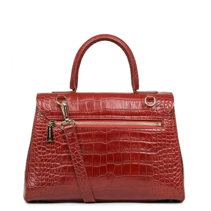 Sac à main Lancaster Exotic Croco 524-47 - Sac à main Lancaster Exotic Croco 524-47 - Rouge Melisac -Reims