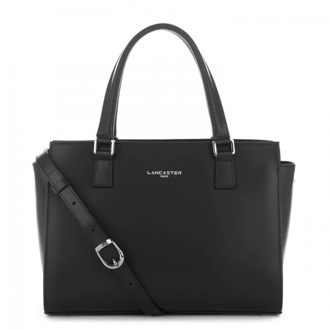 Sac à main Lancaster Smooth 437-03 - Sac à main Lancaster Smooth 437-03 - Noir Melisac -Reims