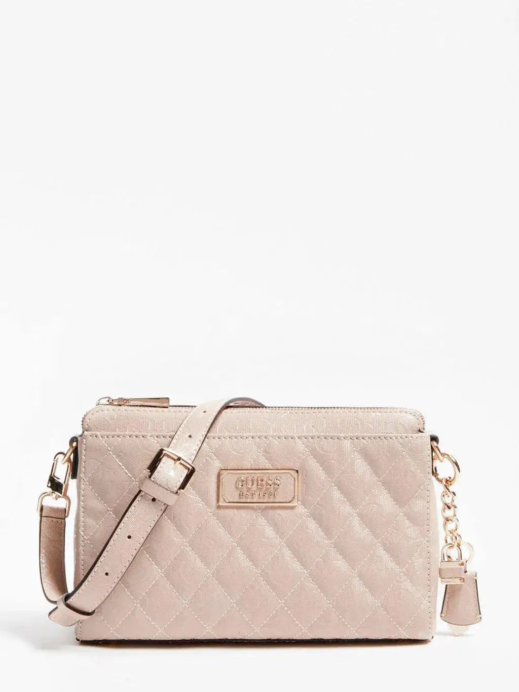 Sac bandoulière Guess Lola Logo Brillant - Sac bandoulière Guess Lola Logo Brillant - Default Title Melisac -Reims