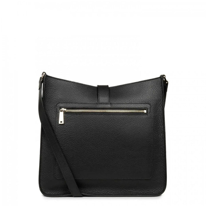 Sac bandoulière Lancaster Foulonne Double 470-34 - Sac bandoulière Lancaster Foulonne Double 470-34 - Noir in nude Melisac -Reims