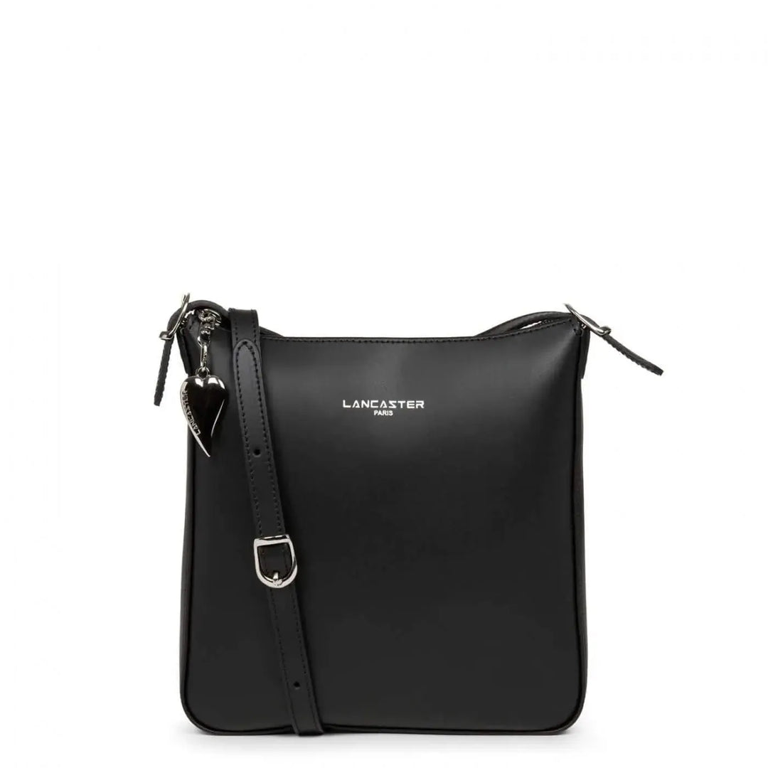 Sac bandoulière Lancaster Smooth 437-09 - Sac bandoulière Lancaster Smooth 437-09 - Noir Melisac -Reims