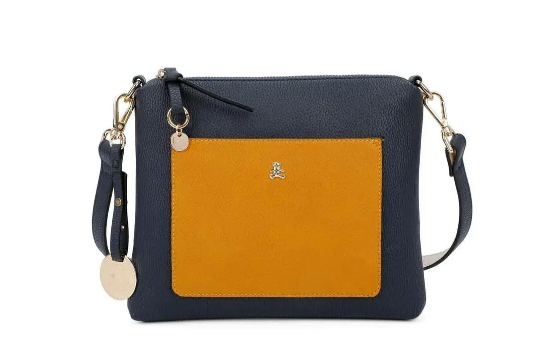 Sac bandoulière Lulu Castagnette Nativa - Sac bandoulière Lulu Castagnette Nativa - Marine Melisac -Reims