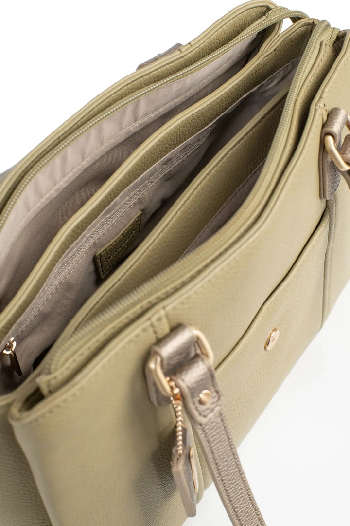 Sac porté épaule Hexagona "Abi" Hexagona