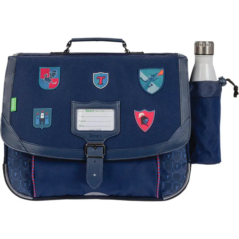 Cartable Tann's "Lancelot" 38cm - Poche gourde Tann's
