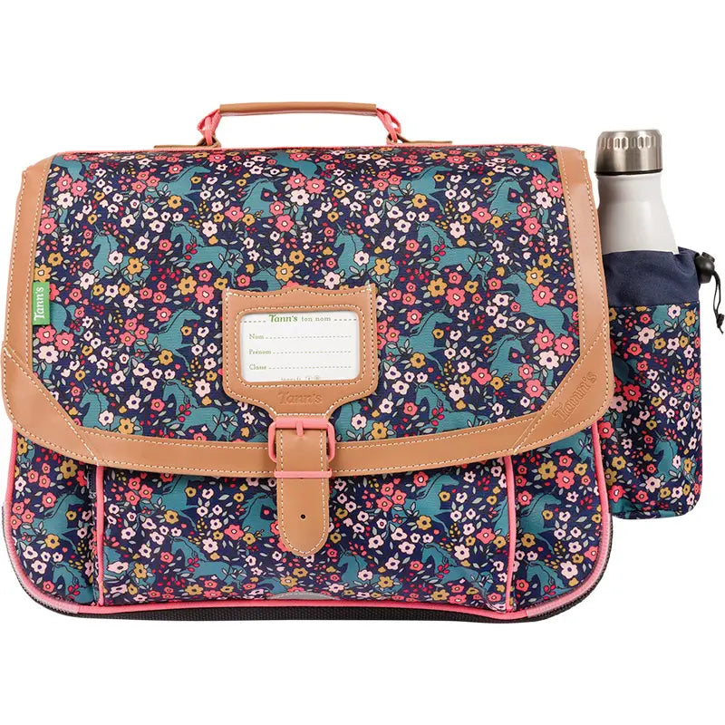Cartable Tann's "Alba" 38cm Poche Gourde Tann's