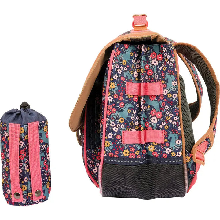 Cartable Tann's "Alba" 38cm Poche Gourde Tann's