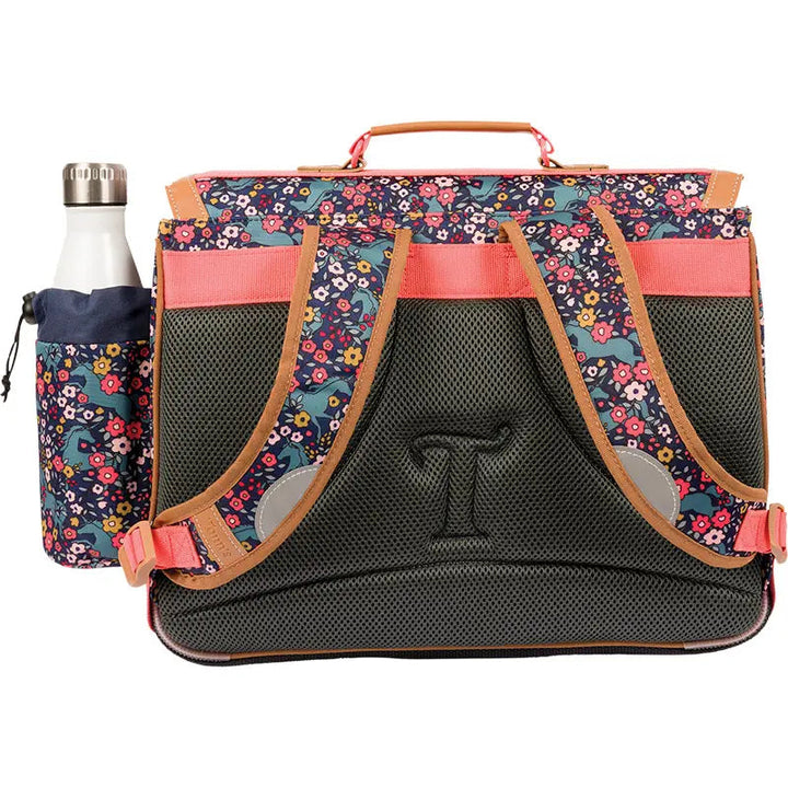 Cartable Tann's "Alba" 38cm Poche Gourde Tann's