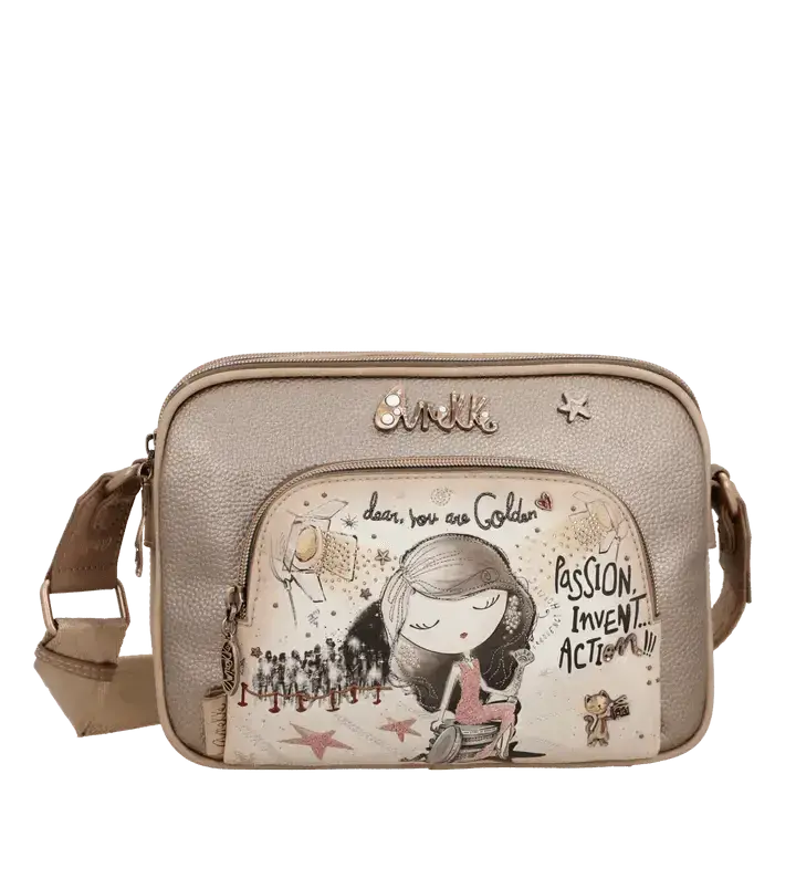 Anekke Hollywood - Sac Bandoulière Vintage et Pratique - Anekke Hollywood - Sac Bandoulière Vintage et Pratique - Default Title Melisac -Reims