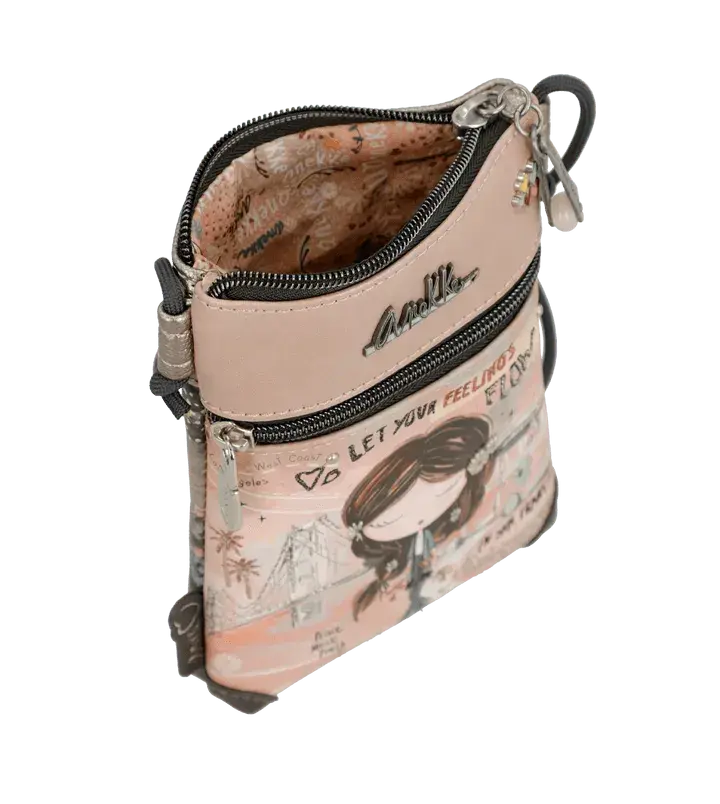 Anekke Mini sac Pink Peace & Love 38823-904 - Anekke Mini sac Pink Peace & Love 38823-904 - Default Title Melisac -Reims