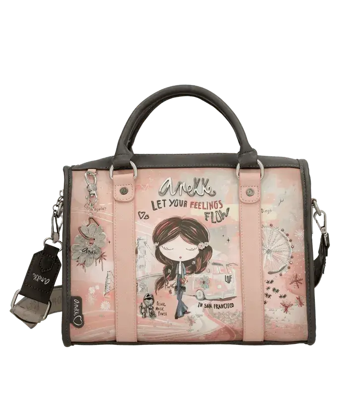 Anekke Sac Peace & Love Pink 38821-189 - Anekke Sac Peace & Love Pink 38821-189 - Default Title Melisac -Reims